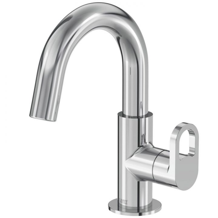 Robinet De Lave-Mains Eau Froide Chromé Bow | Robinet Lave avec Robinet Lave Main Eau Froide