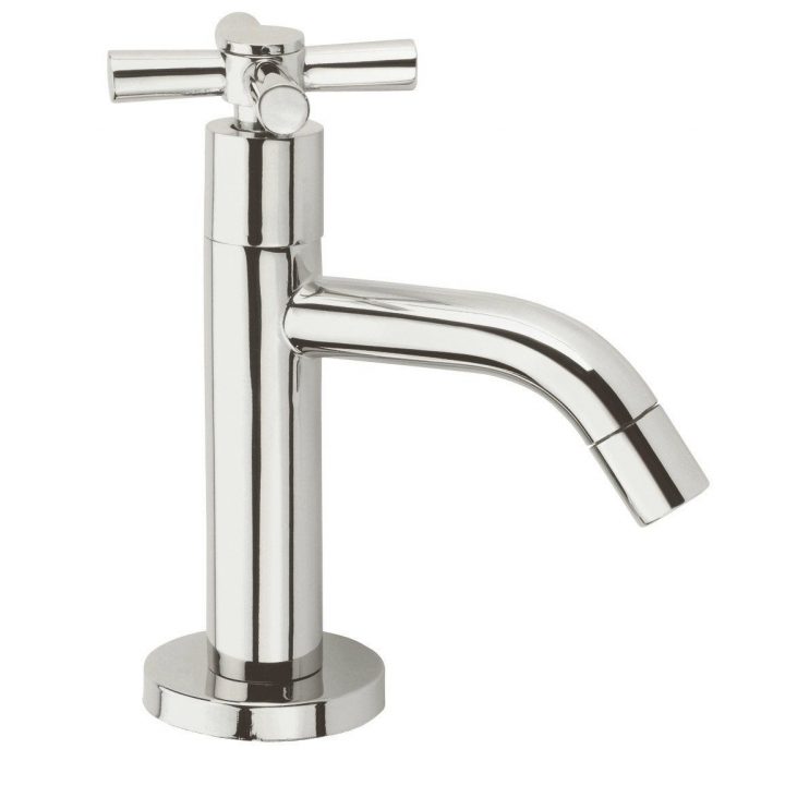 Robinet De Lave-Mains Eau Froide Chromé Brillant Laggi Scop serapportantà Robinet Lave Main Eau Froide