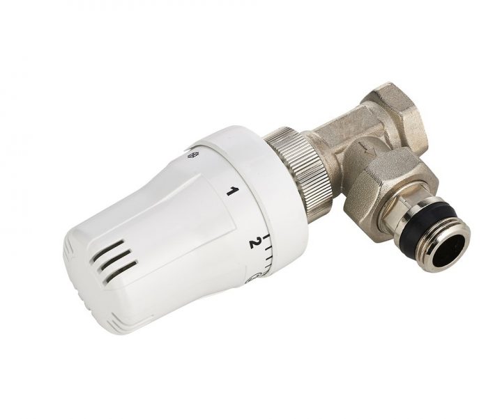 Robinet De Radiateur Thermostatique Équerre 12X17 | Bricomarché à Robinet Thermostatique Programmable