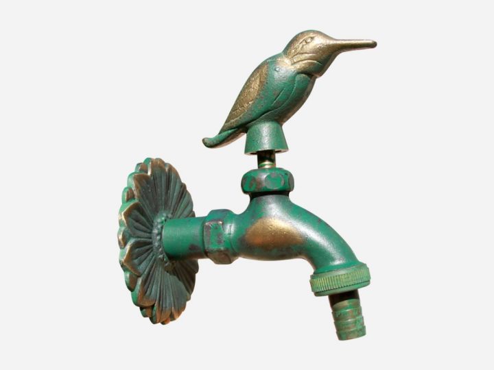 Robinet En Laiton Oiseau | Roc De France pour Robinet Extérieur Fontaine