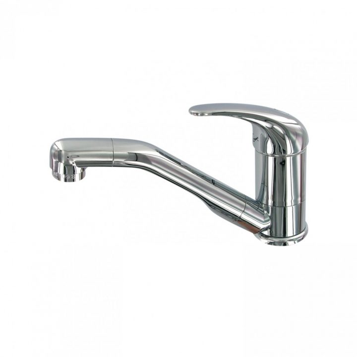 Robinet Mitigeur Camping-Car 12V À Contacteur Roma 40° Comet Rg-213880 serapportantà Robinet Douche Camping Car