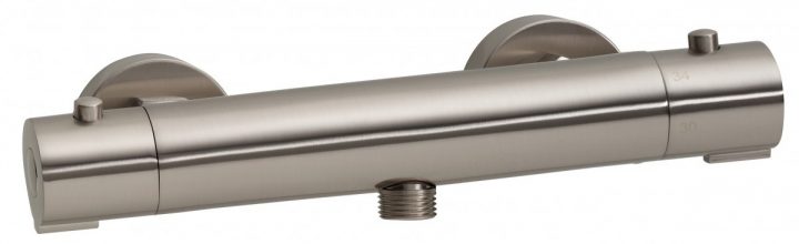 Robinet Thermostatique De Bain Sanifun Rio Acier Brossé tout Fonctionnement Robinet Thermostatique Douche