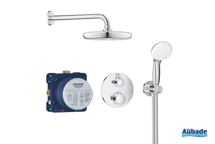 Robinets Pour Douche Grohe Grohtherm 1000 encequiconcerne Douche Encastrable Grohe