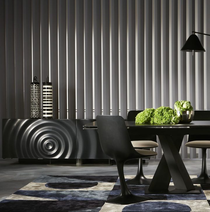 Roche Bobois | Axel Dining Table And Speed Up Sideboard dedans Table Salle À Manger Roche Bobois