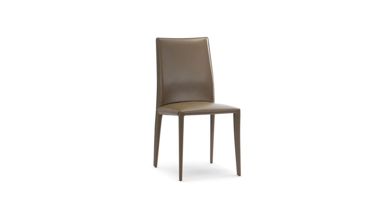 Roche Bobois - Sara - Chaise Rembourrée À Structure intérieur Chaises Salle À Manger Roche Bobois