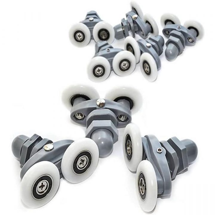 Roulette Porte De Douche Roue De Porte Coulissante Roulette pour Roulettes Cabine De Douche