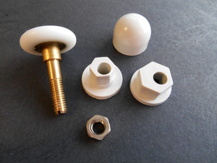 Roulette Pour Porte Coulissante Cabine De Douche ― Roulette intérieur Roulettes Cabine De Douche