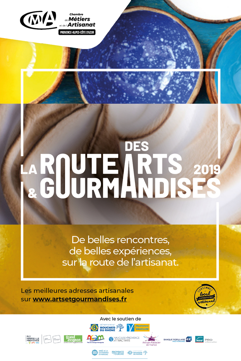 Route Des Arts Et Gourmandises 2019 À Marseille - Mialane avec Chambre Des Métiers Marseille