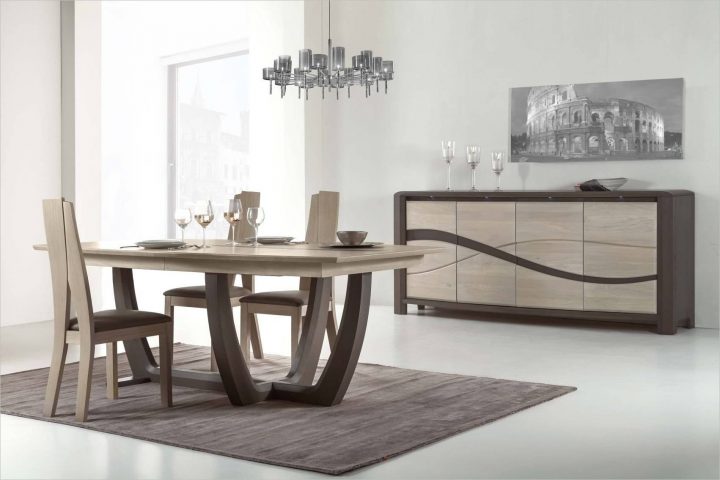 Salle A Manger But Moderne | Salle À Manger Moderne, Meuble intérieur Salle A Manger En Chene Massif Moderne