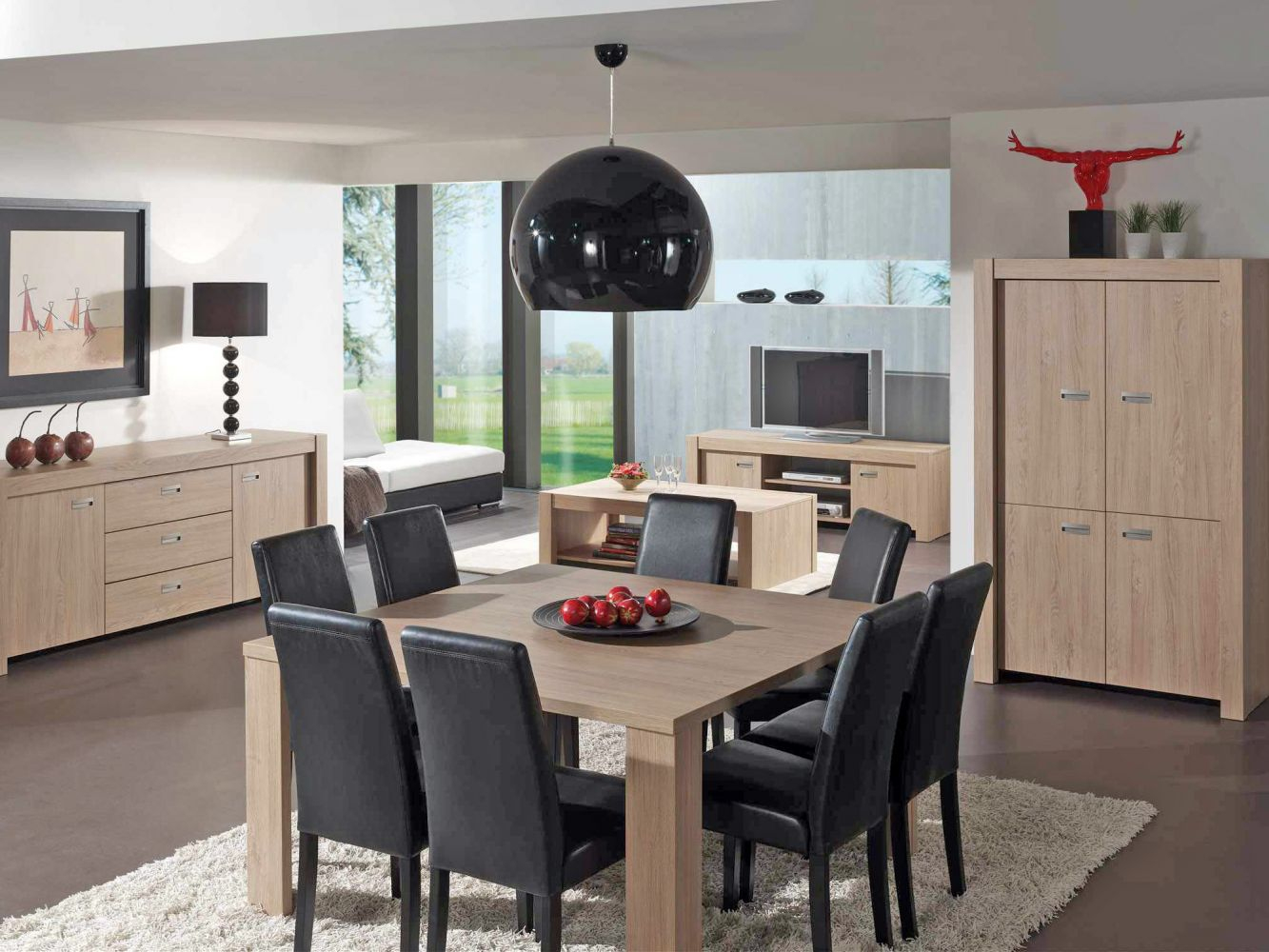Salle A Manger Complète Conforama Table Carrée - Meuble Et concernant Chaise De Salle A Manger Alinea