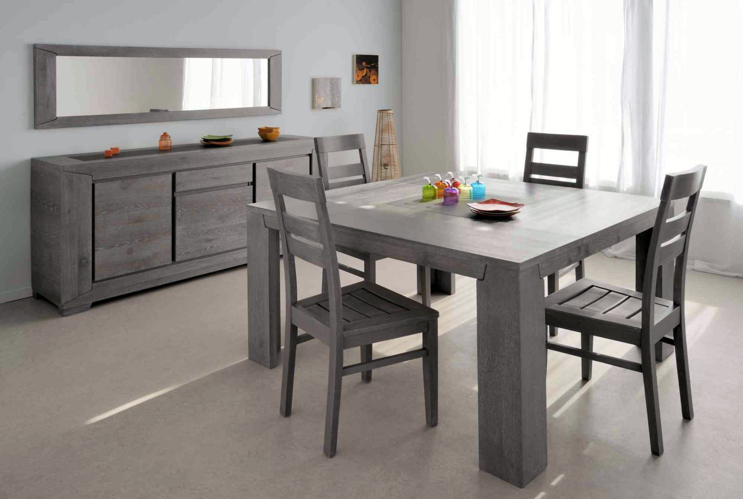 Salle A Manger Complète Conforama Table Carrée - Meuble Et destiné Conforama Table De Salle À Manger