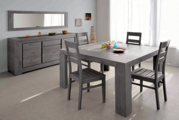 Salle A Manger Complète Conforama Table Carrée – Meuble Et serapportantà Conforama Chaise De Salle À Manger