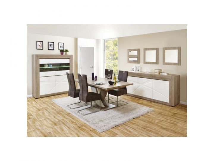 Salle À Manger Complète N°1 – Swim – L 225 X L 100 X H 75 dedans Salle A Manger Conforama