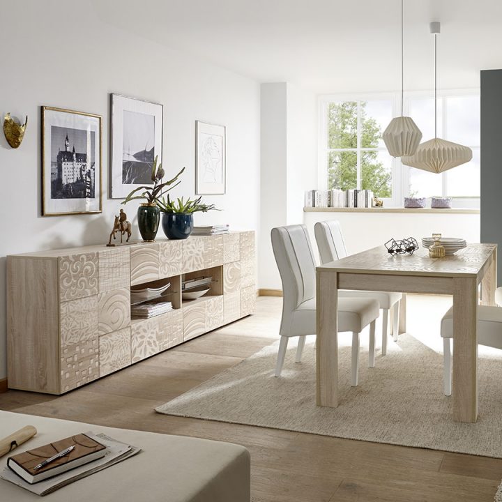 Salle A Manger Contemporaine Complete, Salles A Manger Moderne tout Modèle De Salle À Manger Contemporaine