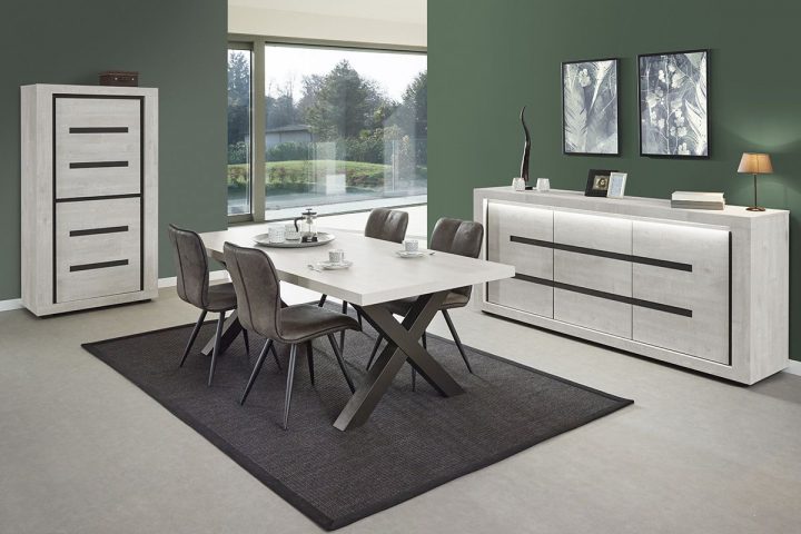 Salle À Manger – Ensemble Salle À Manger Complète Design dedans Salle A Manger Complete Belgique