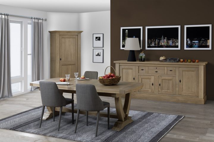 Salle-A-Manger-Nogent-Chene-Massif-Ateliers-De-Langres encequiconcerne Salle A Manger En Chene Massif Moderne