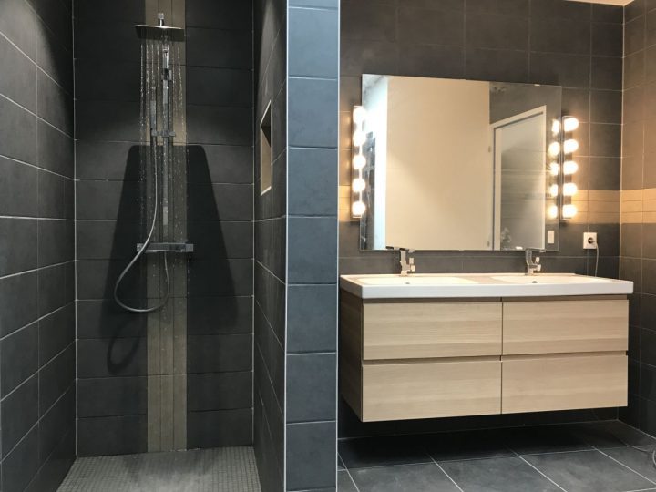 Salle De Bain, Carrelage Et Faïence Decoceram, Ameublement destiné Ikea Salle De Bains