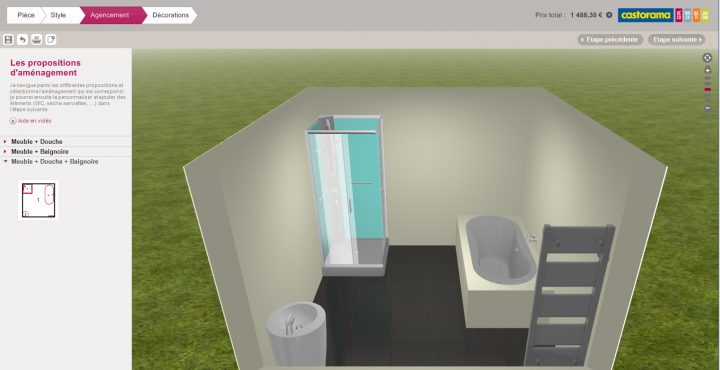 Salle De Bain En 3D : Les Logiciels En Ligne Et Leur dedans Concevoir Sa Salle De Bain
