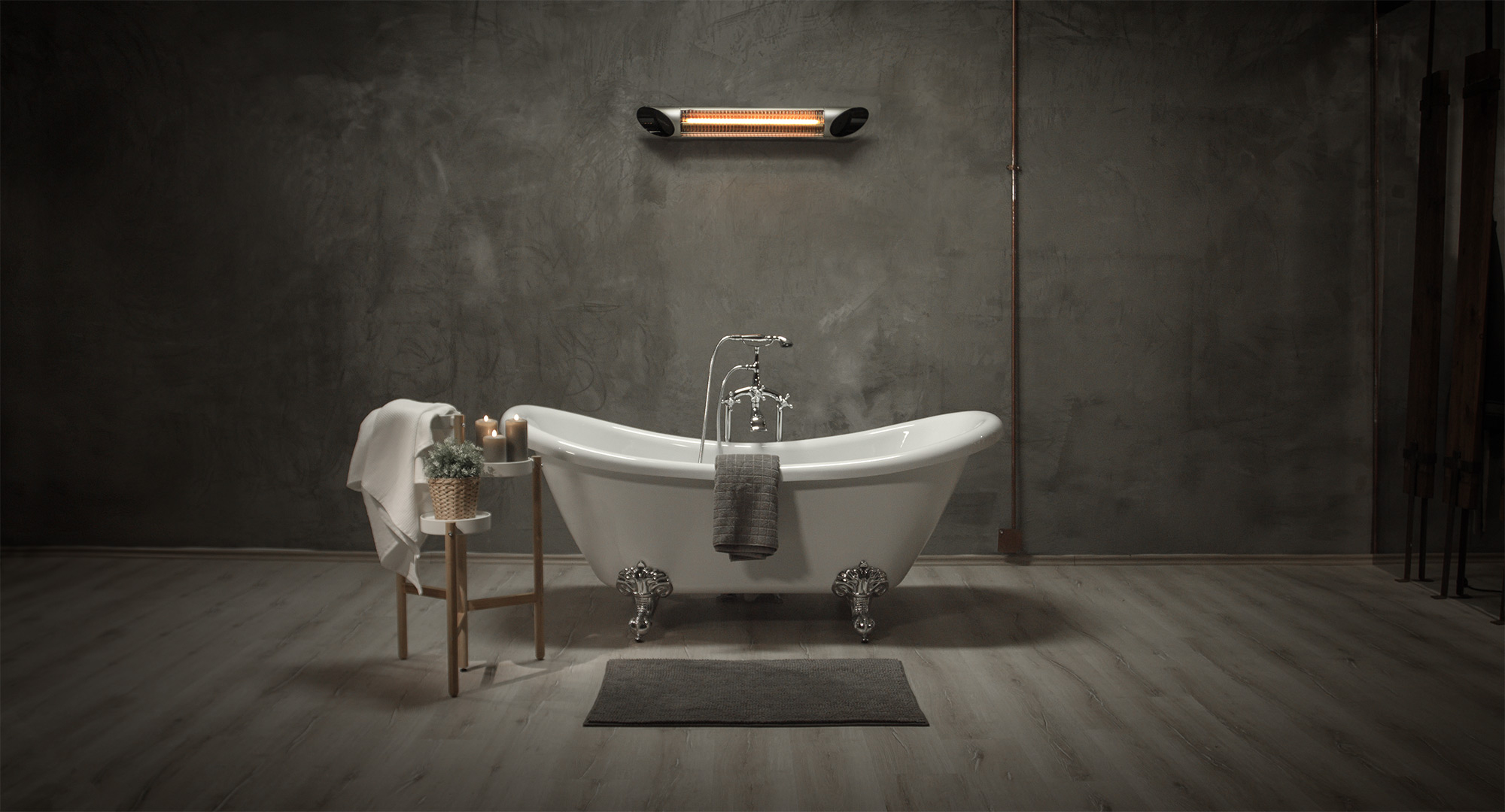 Salle De Bain - Label Infrarouge - Spécialiste Du Chauffage pour Chauffage Salle De Bain Infrarouge