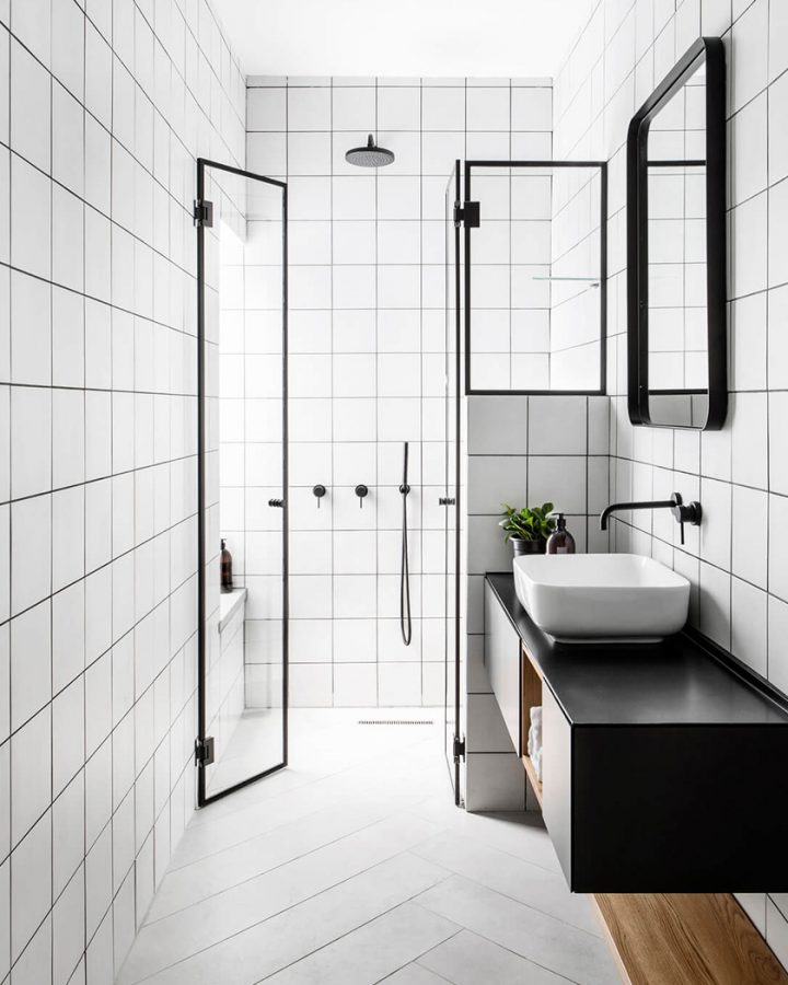 Salle De Bain Moderne : Idées Déco Et Inspiration | Shake My destiné Idée Déco Petite Salle De Bain