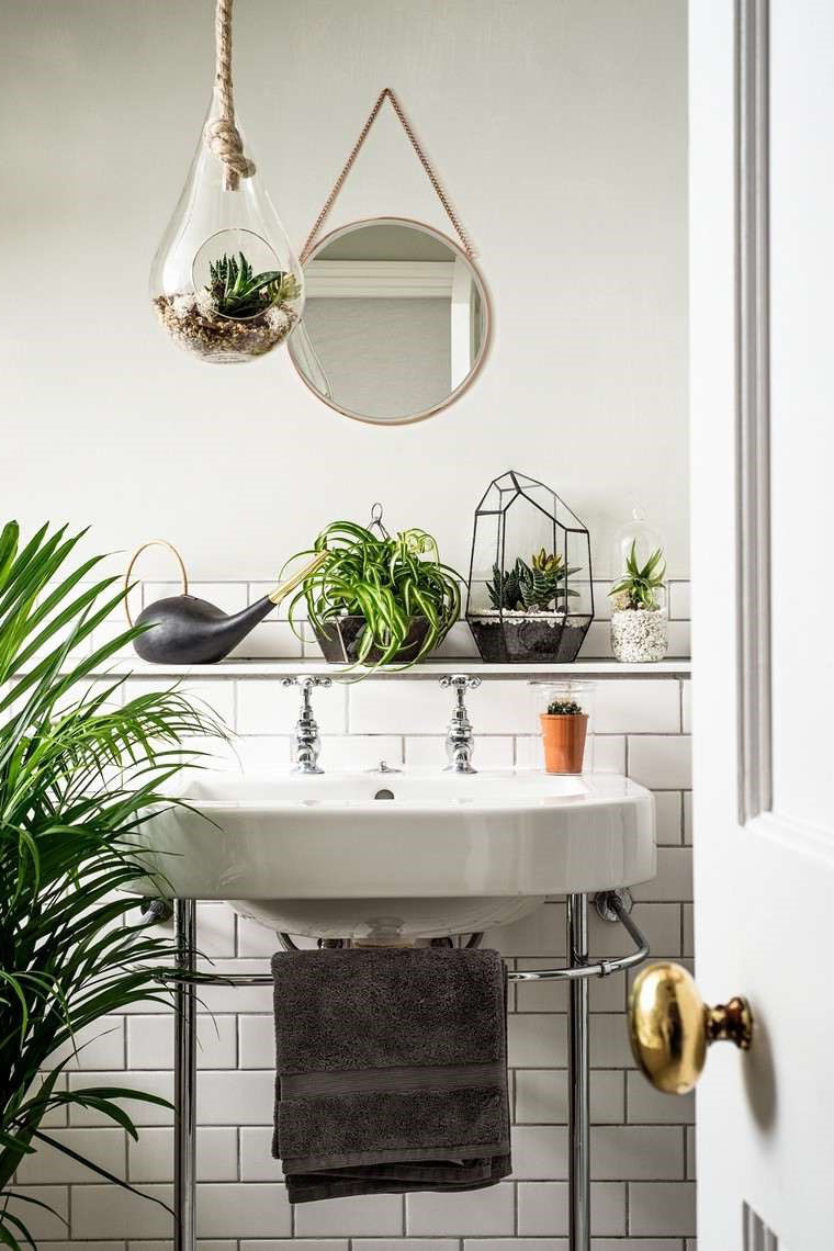 Salle De Bain Zen : 38 Idées Décos Natures Et Chaleuseuses tout Idée Salle De Bain Zen