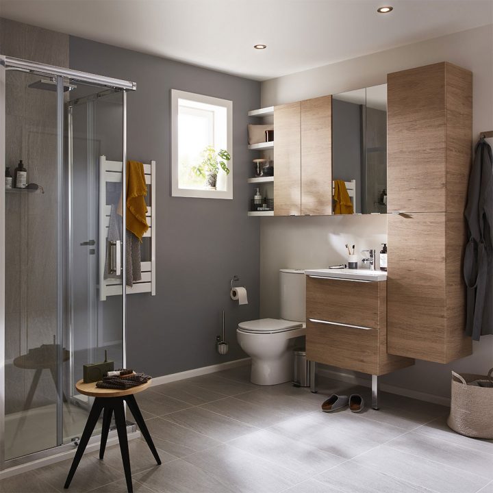 Salle De Bains Goodhome tout Brico Depot Colonne De Douche