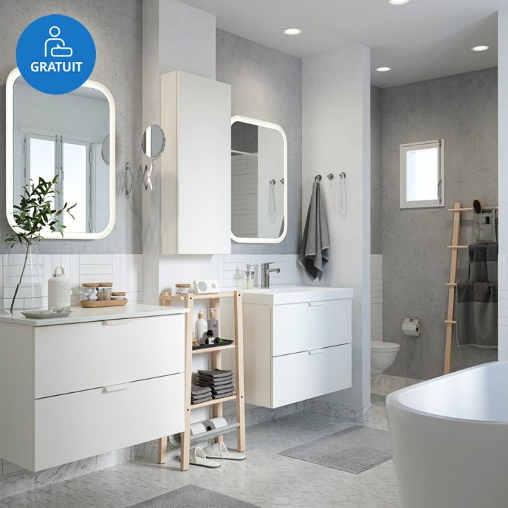 Salle De Bains – Ikea intérieur Ikéa Salle De Bain