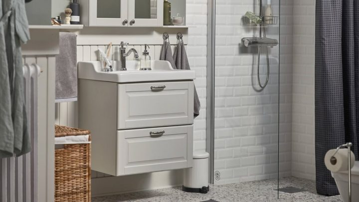 Salle De Bains – Ikea tout Credence Salle De Bain Ikea