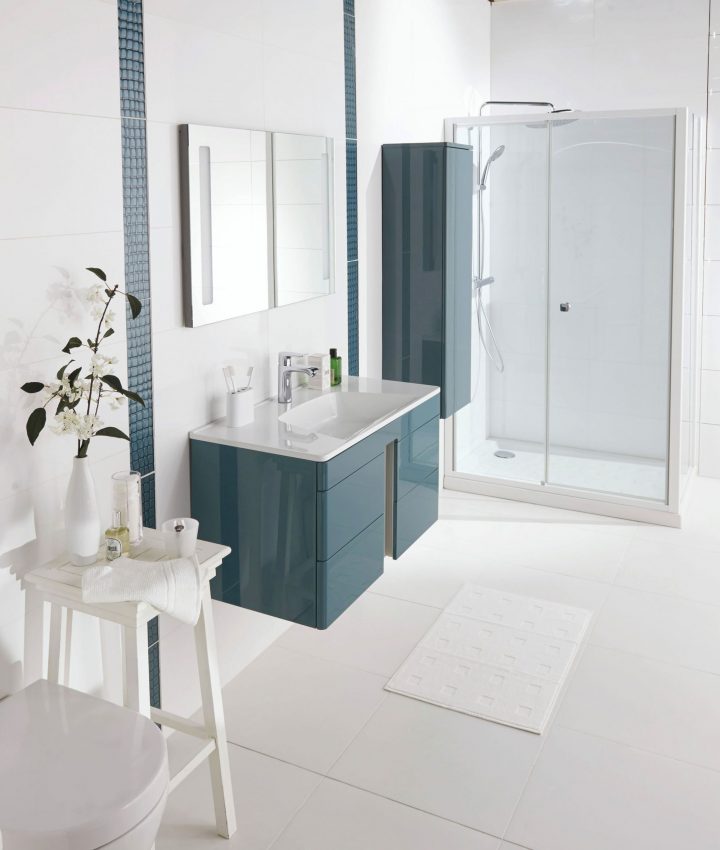 Salle De Bains Lapeyre : Les Nouveaux Meubles De Salle De concernant Salles De Bain Lapeyre