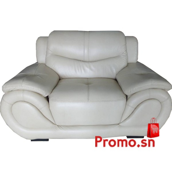 Salon 7 Places En Cuire Blanc Pas Cher Sur Promo.sn encequiconcerne Salon Cuir 7 Places