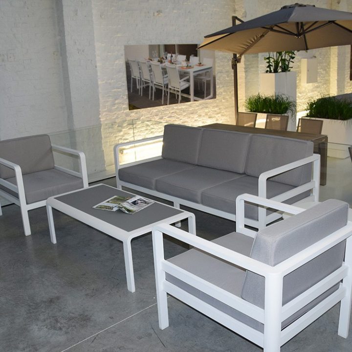 Salon Bas De Jardin Aluminium | Idées De Décoration intérieur Destockage Salon De Jardin Aluminium