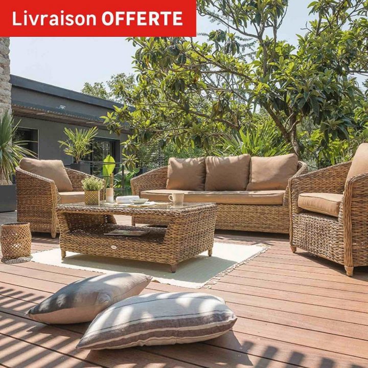 Salon Bas De Jardin Havana Résine Tressée Naturelle tout Salon De Jardin En Resine Leroy Merlin Salon Bas De Jardin Havana Résine Tressée Naturelle tout Salon De Jardin En Resine Leroy Merlin