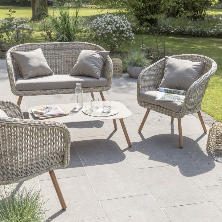 Salon Bas De Jardin New England – Salon De Jardin Leroy concernant Salon De Jardin Resine Leroy Merlin