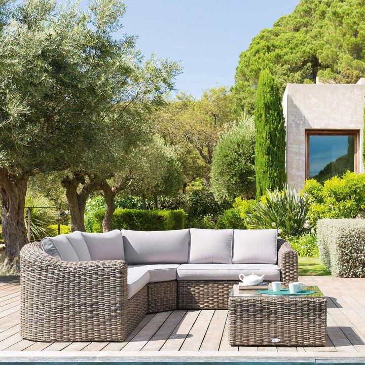 Salon D'Angle De Jardin Mooréa Naturae Hespéride 5 Places à Salon De Jardin Centrakor Salon D'Angle De Jardin Mooréa Naturae Hespéride 5 Places à Salon De Jardin Centrakor