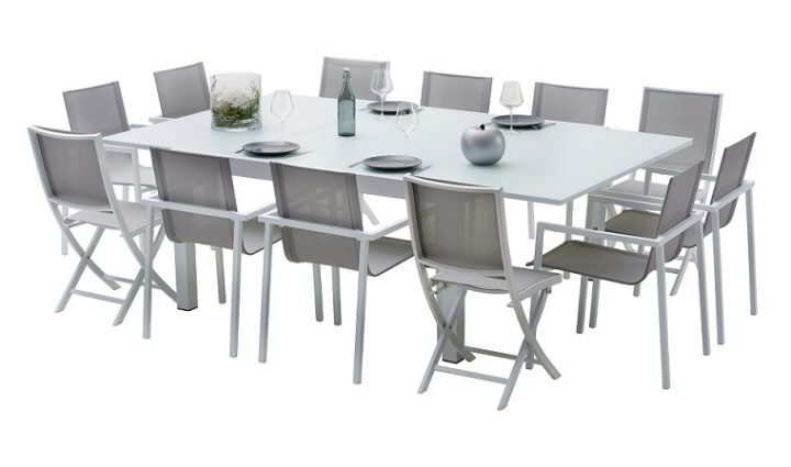 Salon De Jardin 12 Personnes En Aluminium Blanc Et Plateau intérieur Table De Jardin 10 Personnes Salon De Jardin 12 Personnes En Aluminium Blanc Et Plateau intérieur Table De Jardin 10 Personnes