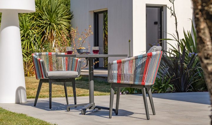 Salon De Jardin 2 Personnes Design – Alana encequiconcerne Salon De Jardin 2 Personnes