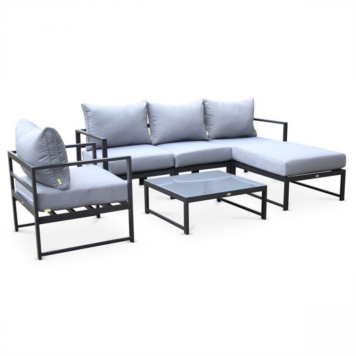 Salon De Jardin 5 Places Acatium En Aluminium Alice S concernant Salon De Jardin Alice Garden