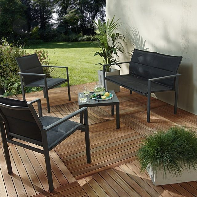 Salon De Jardin Aluminium Castorama Incroyable Banc En Alu dedans Banc De Jardin Castorama