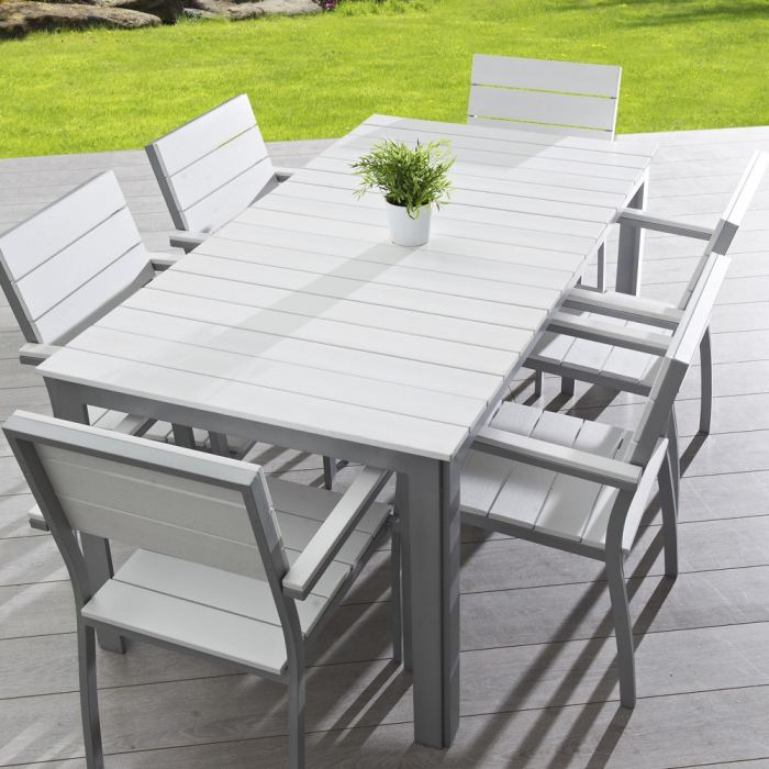 Salon De Jardin Aluminium En Solde | Idées De Décoration intérieur Salon De Jardin En Soldes