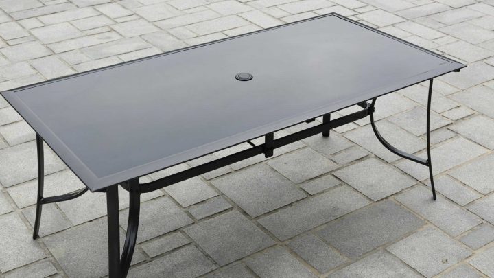 Salon De Jardin Aluminium Et Verre 8 Personnes serapportantà Salon De Jardin Aluminium 8 Places