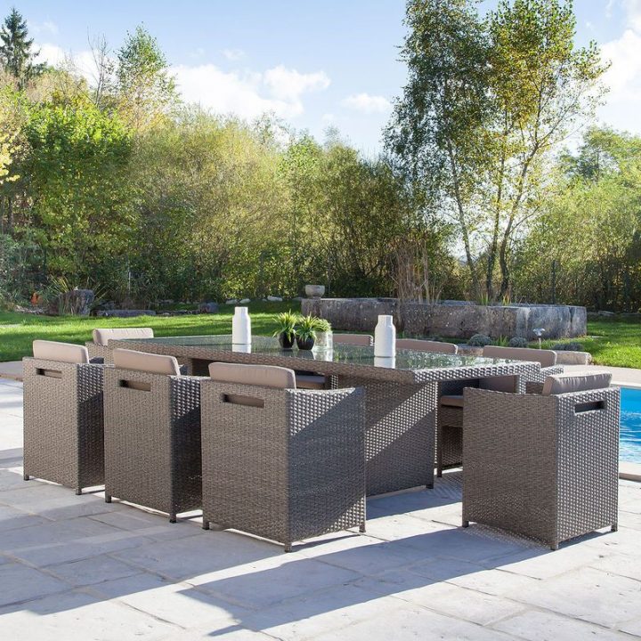 Salon De Jardin Auchan, Salon Lucca 8 Places Pas Cher avec Salon De Jardin Discount Salon De Jardin Auchan, Salon Lucca 8 Places Pas Cher avec Salon De Jardin Discount