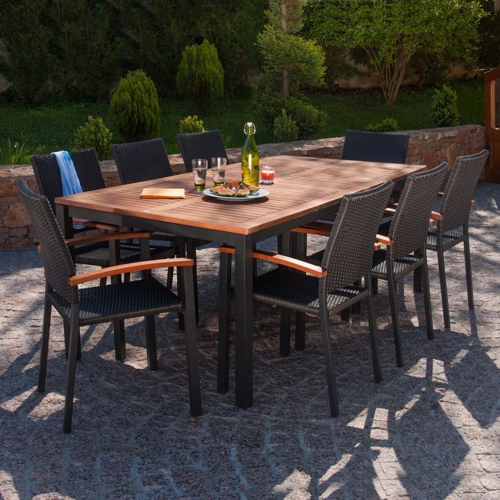 Salon De Jardin Barcelona 200 Cm Chocolat – Oogarden destiné Salon De Jardin Centrakor Salon De Jardin Barcelona 200 Cm Chocolat – Oogarden destiné Salon De Jardin Centrakor