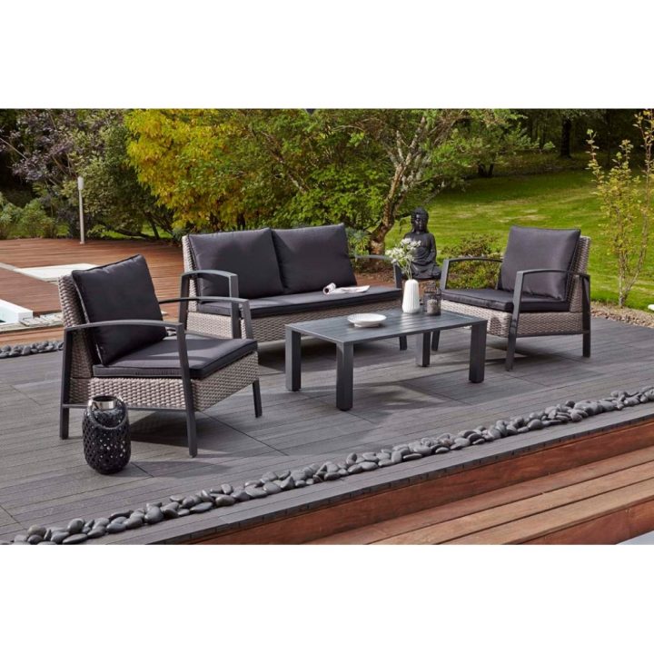 Salon De Jardin Bas Martika Résine Tressée – Salon Bas De dedans Salon De Jardin Auchan 2020