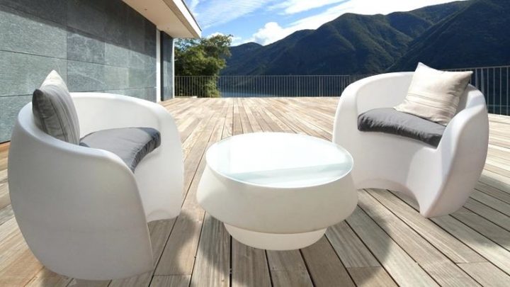 Salon De Jardin Blanc Design – Abri De Jardin Et à Salon De Jardin En Plastique Pas Cher