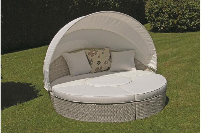 Salon De Jardin Blanc En Résine Tressée Dariane – Salon De pour Salon De Jardin Resine Tressée Pas Cher