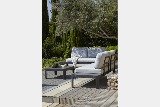 Salon De Jardin Blooma Amorio Castorama serapportantà Blooma Salon De Jardin