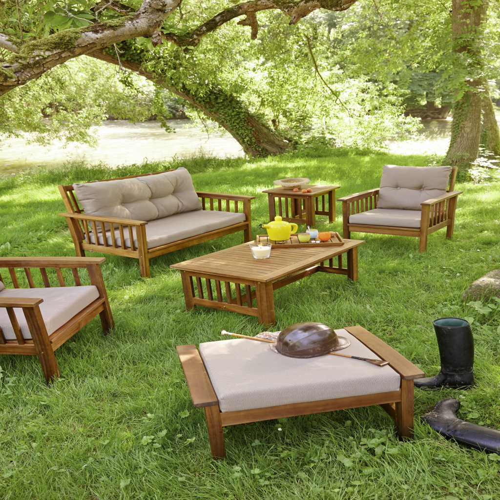 Salon De Jardin Bois Carrefour  Abri De Jardin Et encequiconcerne