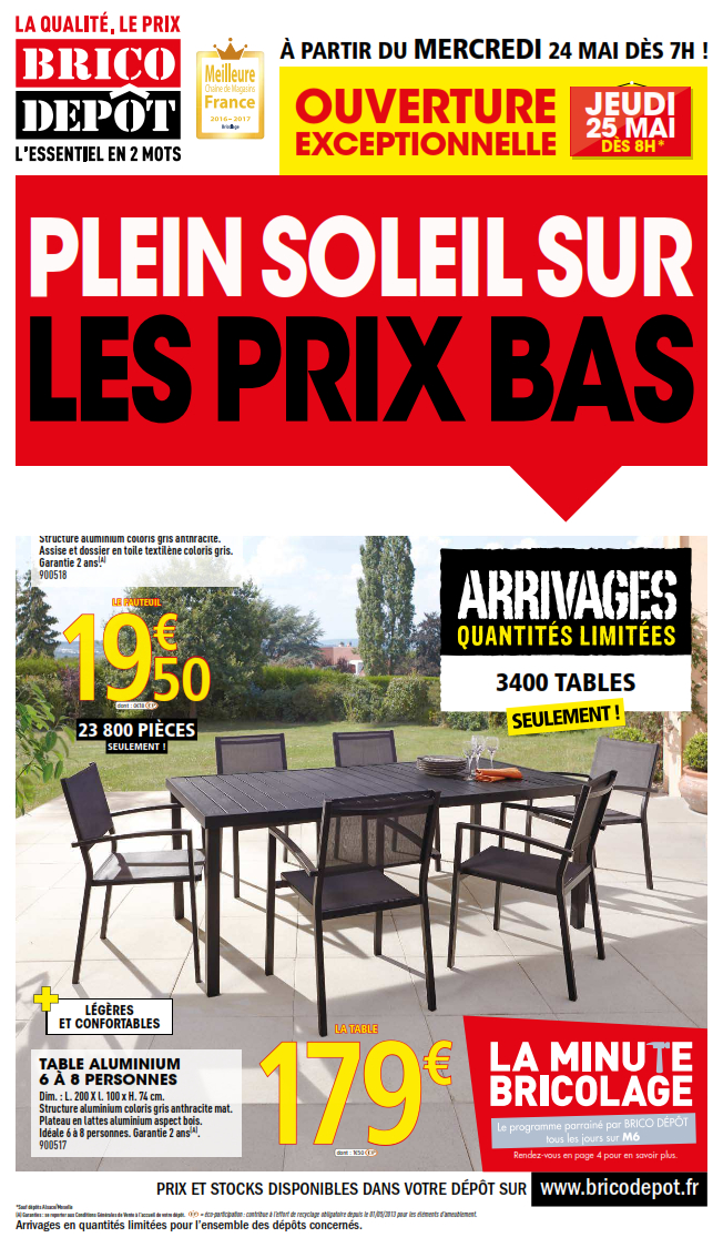 Salon De Jardin Brico Depot Maubeuge – Mailleraye.fr Jardin dedans Salon De Jardin Gifi Catalogue