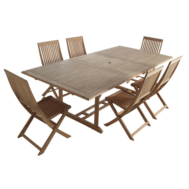 Salon De Jardin Castorama – Ensemble Table + 6 Chaises En à Salons De Jardin Pas Cher