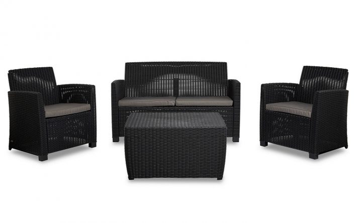 Salon De Jardin Corona Gris Pas Cher – Salon De Jardin tout Vente Privée Jardin